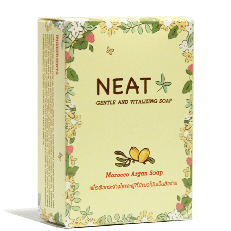 NEAT, Gentle and Vitalizing Soap 100 g. , สบู่,อาร์แกนออย,โมร็อคโค,argan oil